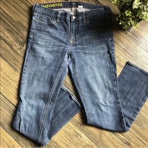 J. Crew Matchstick Straight Leg Bootcut Jeans